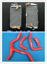 FOR Honda CRF450R CRF450 CRF 450 R 2015 2016 16 15 aluminum radiator + Red hose (For: 2016 Honda CRF450R)