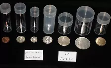 Harris/Whitman Coin Tubes - Mixed Lot of 10 tubes - YOUR CHOICE