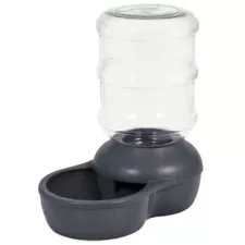 2.5 Gallon Lebistro Waterer Dark Water Fountains Spill Resistant Easy To Clean