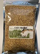 CAT GRASS (Wheat Seeds ) 1LB (13,500+ Seeds) -Grow Your Own Pets Garden !