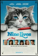 Nine Lives (2016) Original US One Sheet Movie Poster