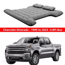 Inflatable Car Air Mattress Bed Travel Camping Bed For Chevy Silverado 1999-2023