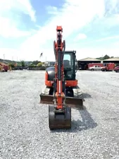 2018 Kubota U55-4 Mini Excavator Cab, AC, Heat