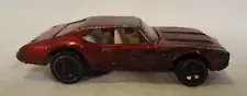 LOOK! 1971 MATTEL HOT WHEELS ORIGINAL RED OLDS 442 REDLINE FOR PARTS OR RESTORE!