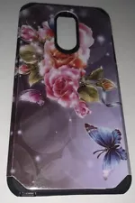 For LG STYLO 4 / LG STYLO 4 PLUS Butterfly And Floral Phone Case Cover