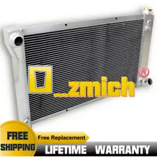 3Row Aluminum Radiator Fit 1967-1972 1968 1969 Chevy GMC C/K Series Pickup Truck (For: 1969 Chevrolet)