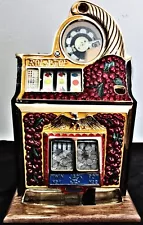 Watling 5c Cherry Front Twin Jackpot Rol-A-Top Slot Machine Circa 1940's Rare