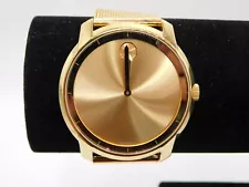 Movado BOLD MB.01.1.34.6202 Gold Tone Stainless Steel Mesh Watch