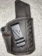 Versacarry Compound Gen II Essential Leather IWB Holster Large Semi Auto