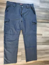 Tru Spec Men's Cargo/Tactical Pants Size W/L 38/32 Navy Blue