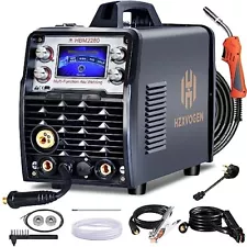 HZXVOGEN 200A Aluminum MIG Welder, 5 in 1 Multi-process Welding Machine 110V/...