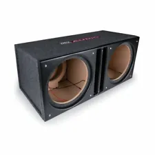 MTX SLH15X2 15" Sledgehammer Dual Round Unloaded Enclosure Car Subwoofer Box