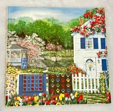 “Quilts For Sale” By Diane Phalen Ceramic Tile 6”