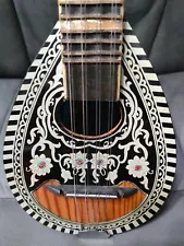 RARE VINTAGE 23.5" GREEK BOUZOUKI INSTRUMENT