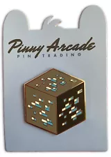 Pinny Arcade PAX East 2016 Minecraft Diamond Block Pin ThinkGeek New