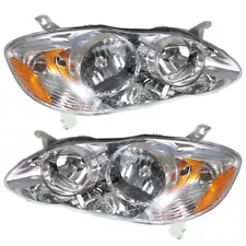 LABLT Headlights HeadLamps For 2003-2008 Toyota Corolla Left Side&Right Side (For: 2003 Toyota Corolla)