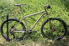 TiAtom/Titanium Frame Bike Bicycle MTB I GR9 Ti3Al2.5V Custom