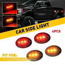 for Ford F350 F450 F550 Super Duty Smoke LED Side Fender Marker Light Dually Bed (For: Ford F-350 Super Duty)