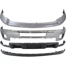 Front Bumper Kit For 2011-2014 Chevy Silverado 2500 HD - Trim and Air Deflector (For: More than one vehicle)