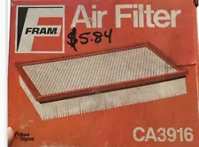 Air Filter Fram CA3916 (For: 1986 Oldsmobile Toronado)