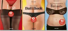 THE Little Big BOOKS OF LEGS BUTTS & BREASTS - TOUCHABLE CURVES by TASCHEN ~ HC