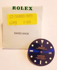 Genuine New Old Stock Blue Dial For Rolex Submariner 16613 16618 16803 16808