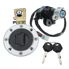 For Suzuki SV650 GSX1400 GSXR600 Ignition Switch Seat Gas Cap Lock Key 1996-2007 (For: More than one vehicle)