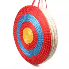 DOSTYLE Archery Targets Traditional Solid Straw Round Archery Target Shooting Bo