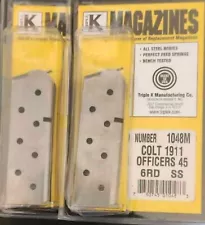 2 Colt Magazines 45ACP