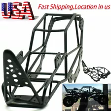 Metal Chassis Frame Body Roll Cage Black For Axial SCX10 1/10 RC Rock Crawler