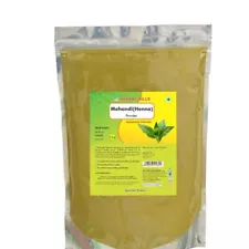 Herbal Hills Henna Leaves Powder (Lawsonia inermis) (1kg - 35.27oz) 100% Pure