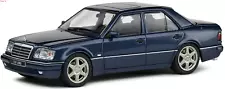 Solido Mercedes Benz W124 E60 AMG Blue 1994 1/43 Scale