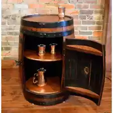 vintage whiskey barrel furniture for sale