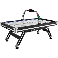 VEVOR 89" Air-Powered Hockey Table Sport Hockey Game Pushers Pucks LED Scoring