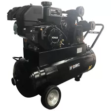 Portable Piston Air Compressor 6.5 HP 125Psi 17Cfm 20 Tank Gallons Industrial