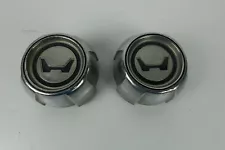 Set of Two 1976-1979 Honda Accord Center Caps OEM (For: 1976 Honda Accord)