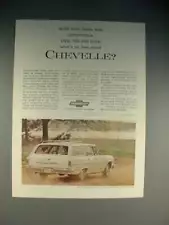 1964 Chevrolet Chevelle Malibu Station Wagon Ad