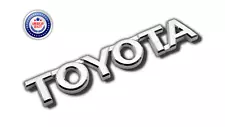 For 10-16 Tacoma Toyota Chrome Letter Tailgate Nameplate Emblem Badge Logo (For: Toyota Tacoma)