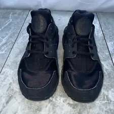 Nike Shoes Womens Size 7.5 Triple Black Air Huarache Run Sneakers 634835-009