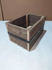 Rustic Wood Planter Box Used Barn Wood New USA