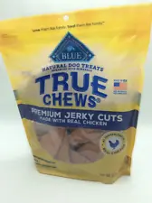Blue Buffalo True Chews Premium Jerky Cuts Natural Dog Treats, Chicken 22 oz bag
