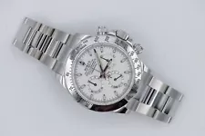 Rolex Daytona 116520 White APH Dial Chronograph Stainless Steel Heavy Clasp