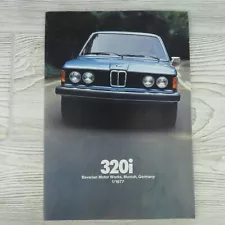 BMW - 320i - 1977 - Brochure / Catalog - Dealership / Showroom - Color - VTG