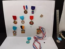 Lot of 10 San Antonio Fiesta Medals. All different & Unique. Group 4. One No Pin