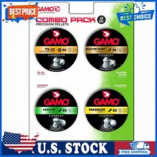 Gamo Combo Pack Assorted Air Rifle Pellets, .22 Caliber (TS-22, Hunter, Magnum,