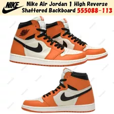 Nike Air Jordan 1 High Reverse Shattered Backboard 555088-113 Men's Size