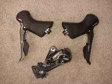 Shimano Claris R2000 Shifters 2x 8 Speed w Rear Derailleur Road Gravel Groupset