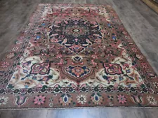 Turkish Vintage Rug,Tribalconcept(south Anatolia)Geometric Adana Rug 6.3x9.4 Ft