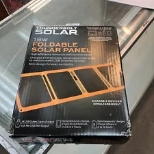 Thunderbolt 18W Foldable Solar Panel Item 57968