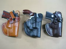 AZULA Leather 1 Slot OWB Belt Gun Holster W/ Safety Strap CCW For.Choose Gun - B